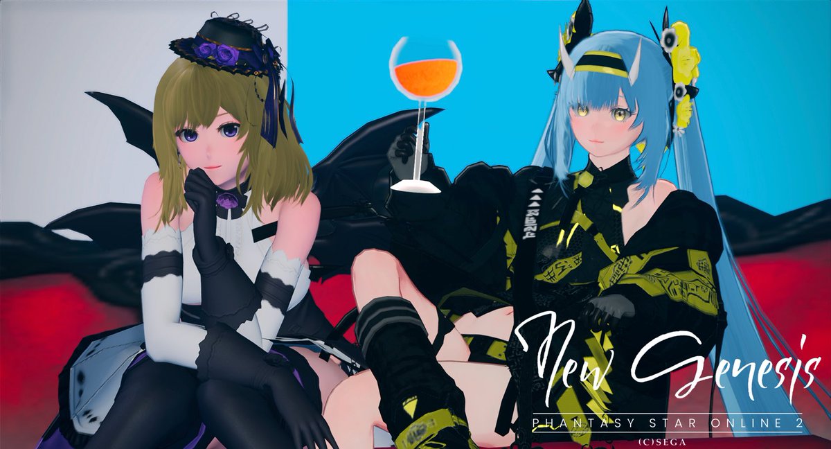 #メンテの日じゃないけどssを貼る
#PSO2NGS_SS 
#ma7ロゴ

夜ふかし