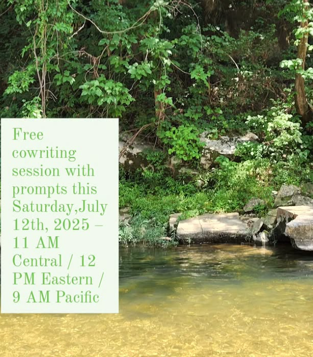 mgnchols's tweet image. Cowriting session with prompts this Saturday, July 12th, 2025 – 11 AM Central / 12 PM Eastern / 9 AM Pacific
RSVP: lemongrovewriters.com/sprint