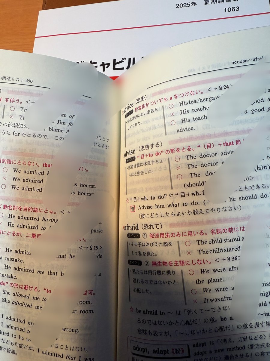 文法が「システム」なら、語法は「クセ」。だからこそ、○×方式で一個