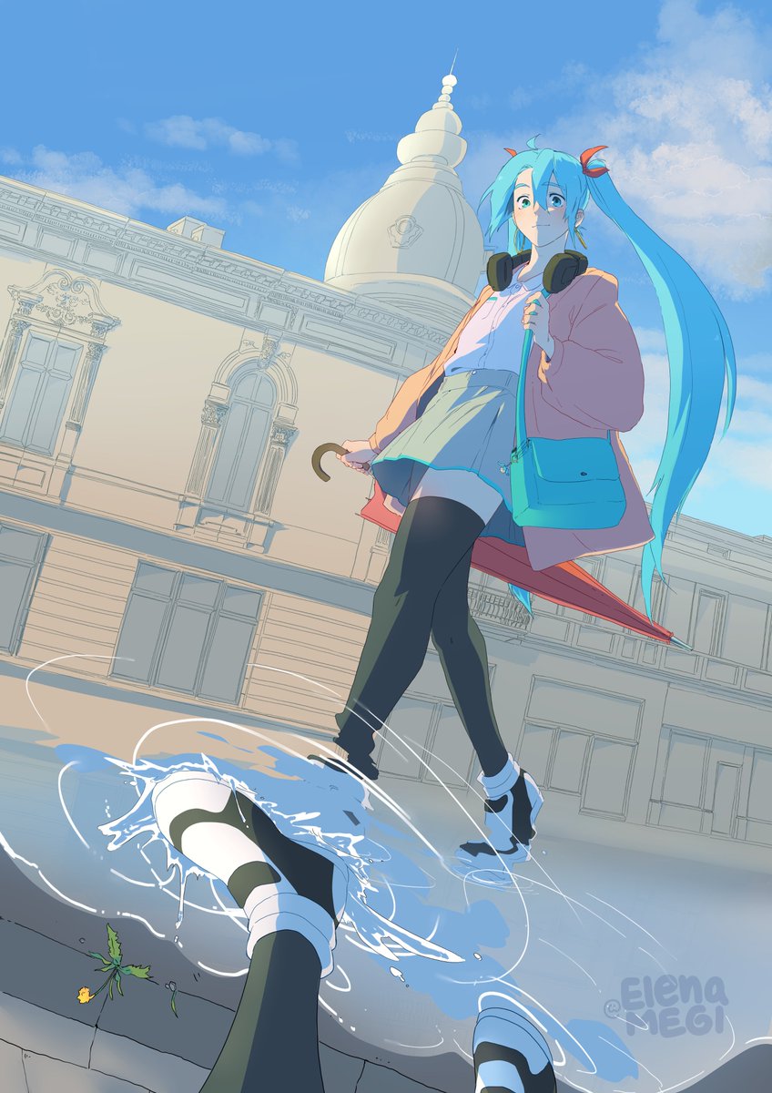 Hi #PortfolioDay ! I'm Elena, a Spanish artist. I love to draw casual scenes and dynamic poses!