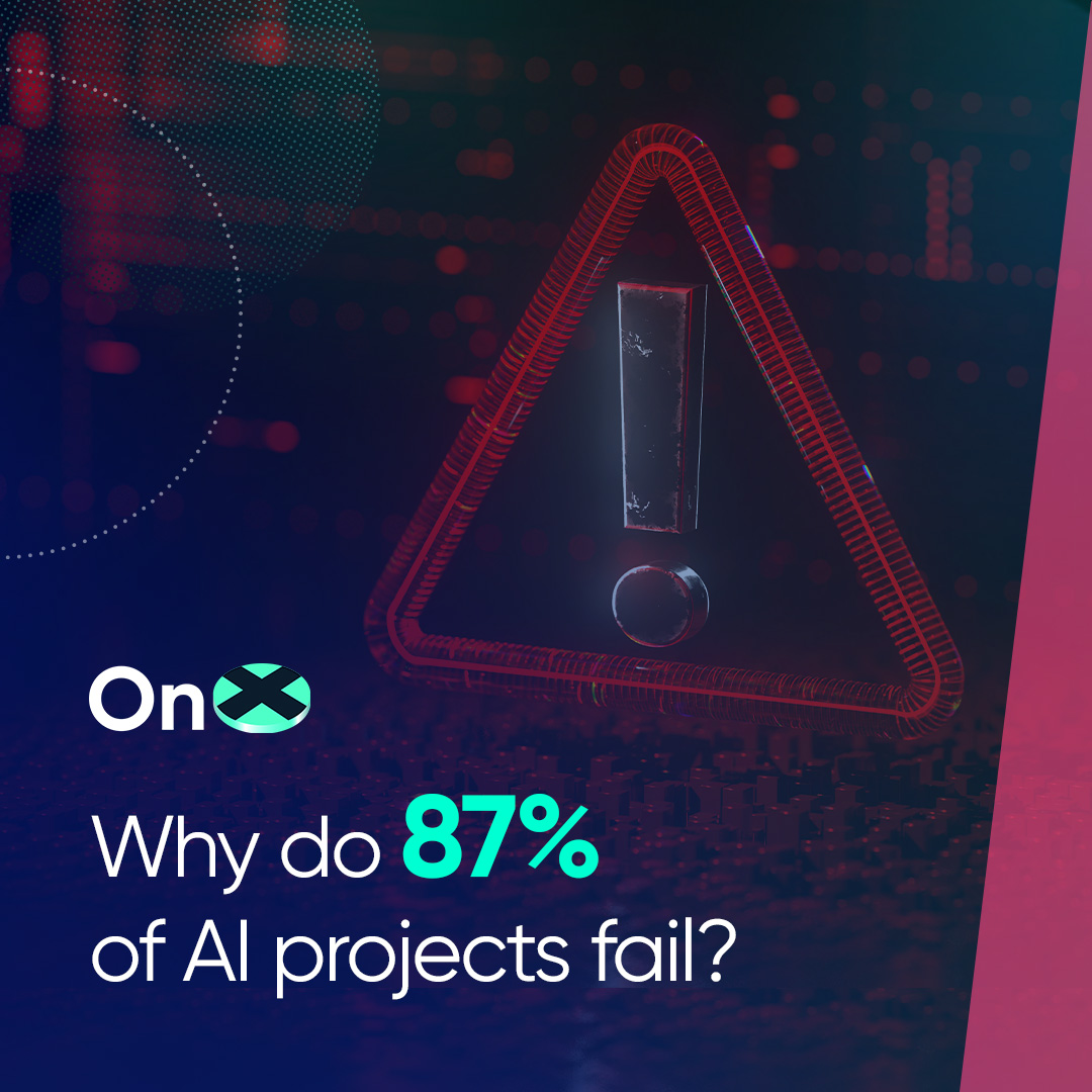 87% of AI projects fail because they lack real business focus. AI works best when it drives revenue, cuts costs, and improves customer experience.

OnX can help you apply AI where it counts — for real, measurable results. Unlock AI’s potential: spr.ly/60114lIBf