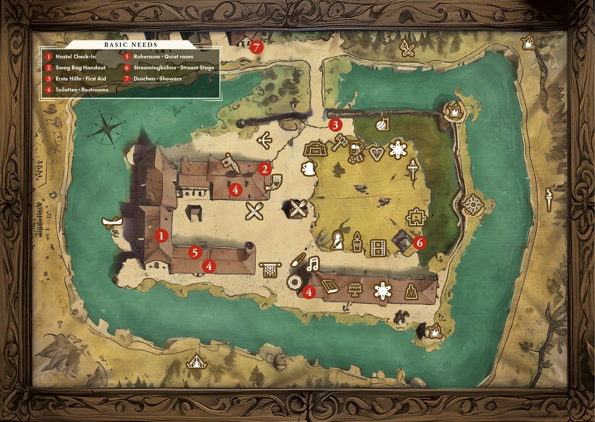 Die #ESOTAVERN rückt immer näher und wir fordern euch heraus: Welche Aktivitäten erwarten euch dieses Jahr vor Ort? Schreibt uns in die Kommentare, wie viele der Symbole ihr erkennt! Wir sind gespannt 👀