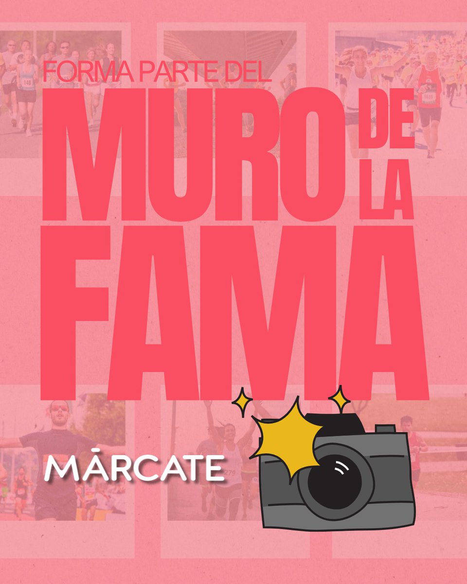💙 #MarcateTeam ⭐️ Forma parte de nuestro álbum familiar 💙💙
Gracias por ser parte de nosotros 🫶🤗
🔥 Sube tus fotos corriendo 
📸 no olvides etiquetarnos para salir en el muro de la fama ✨
#marcate #cronometrajemarcate #comunidadmarcate