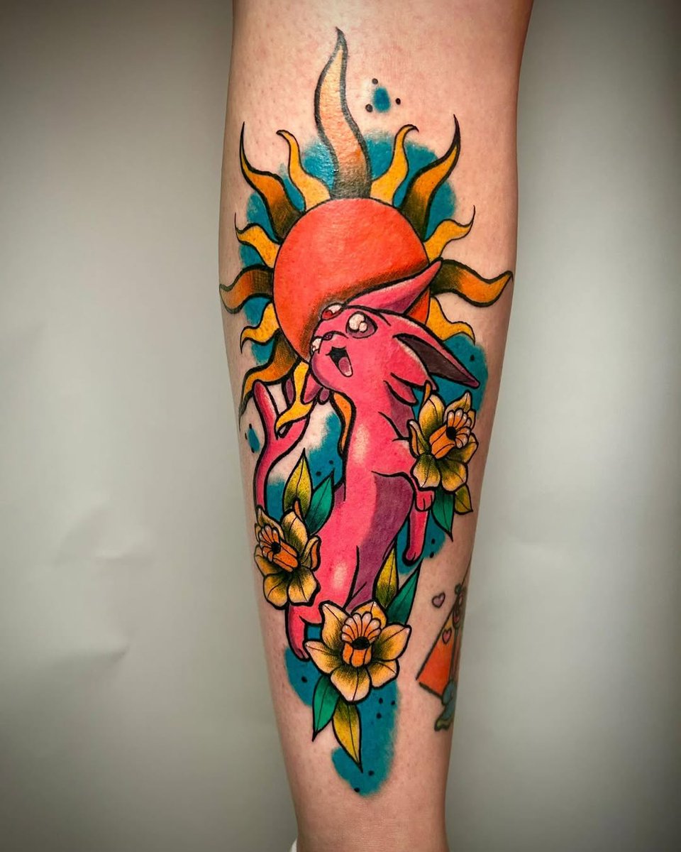 KillerInkTattoo's tweet photo. Amazing colourful piece by Emily Rose Tattoo at Neon Wolf Studio using Killer Ink tattoo supplies. 🎨
#tattoo #colourwork #colourtattoo https://t.co/7xjvmsrnVh