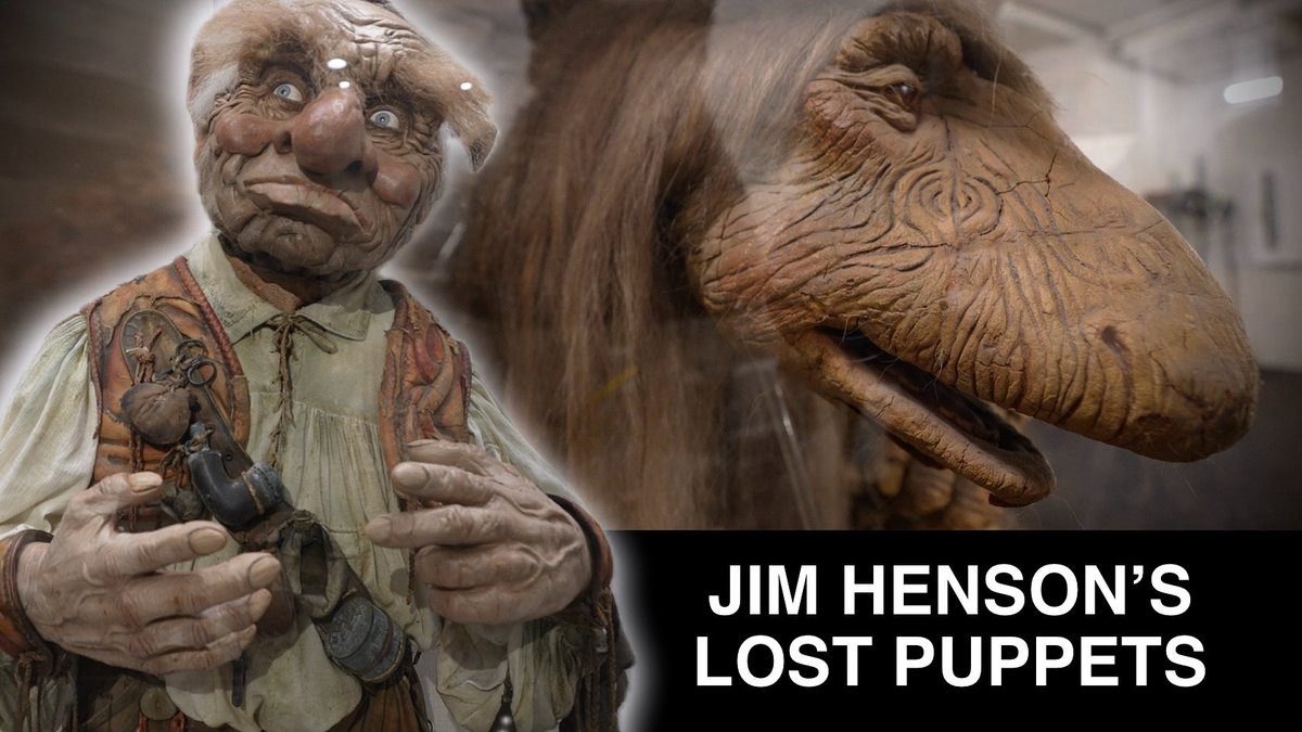 grimmlife's tweet image. New video…Jim Henson’s Lost Puppets (Labyrinth & The Dark Crystal) is now on YouTube.
youtu.be/K1yo_3IiKlE?si…