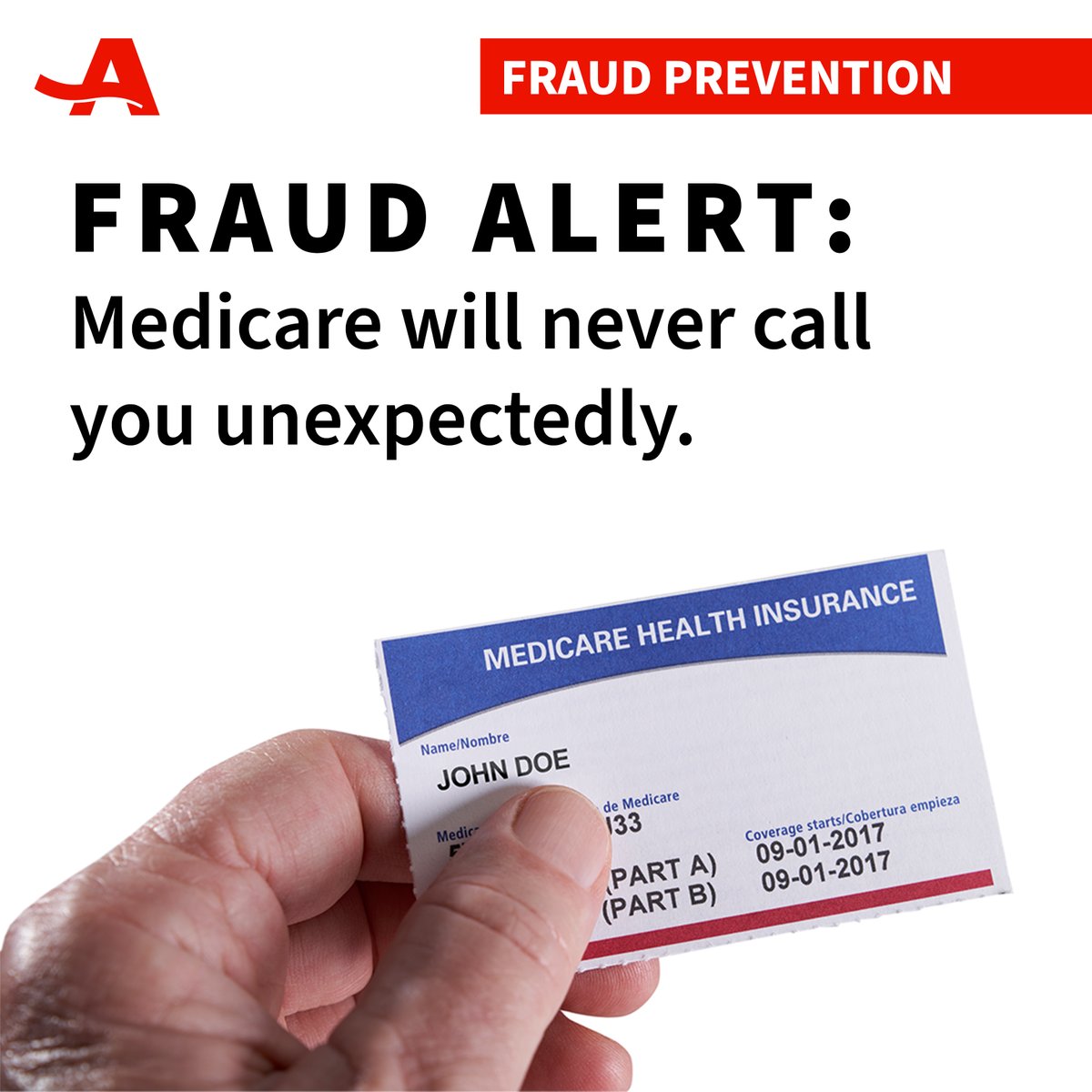 We've seen a rise in calls reported to our helpline about Medicare impostor scams. Criminals pretending to be from Medicare. If you get an unexpected call from Medicare, hang up and report it to the <a href="/aarpfraudwatch/">AARP Fraud Watch Network</a> at 877-908-3360.