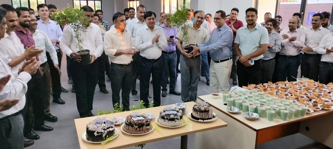 🎂 Roto Birthday Diaries | Nurturing People and the Planet 🪴 
At Roto Pumps, we celebrate our employees’ special moments with a meaningful gesture — a gift of green. Happy Birthday to Mr. Dinesh Sisodia, Mr. SD Sharma, Mr. Vijay Babu, &amp; Mr. Ombir !