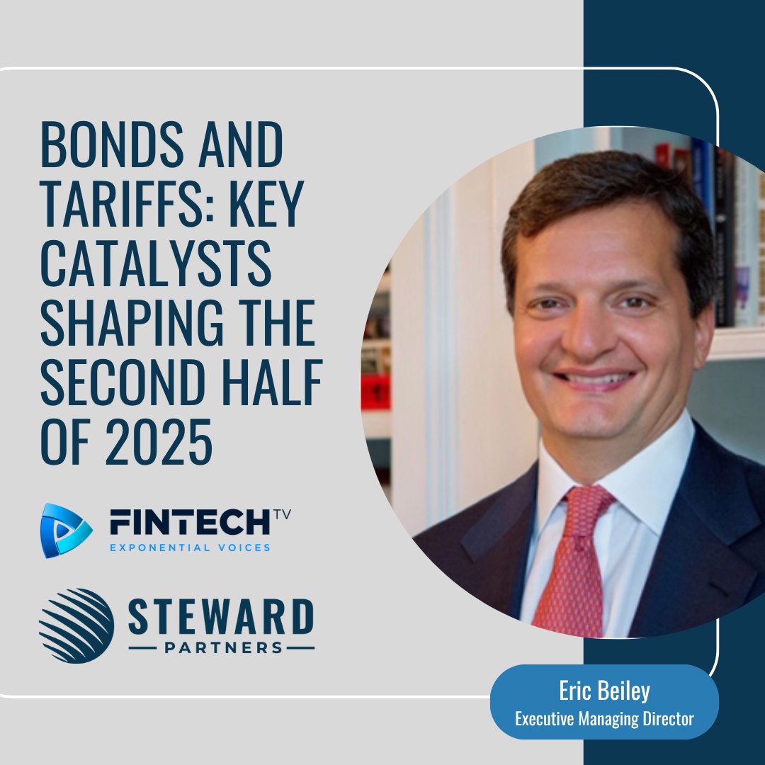 Eric Beiley, #WealthManager at The Beiley Group, joins Remy Blaire at the NYSE to discuss the U.S. jobs report and the stock market's record highs in H1 2025. 
Watch the interview on <a href="/FintechTvGlobal/">FINTECH.TV</a> here: ow.ly/jOny50WlXIG