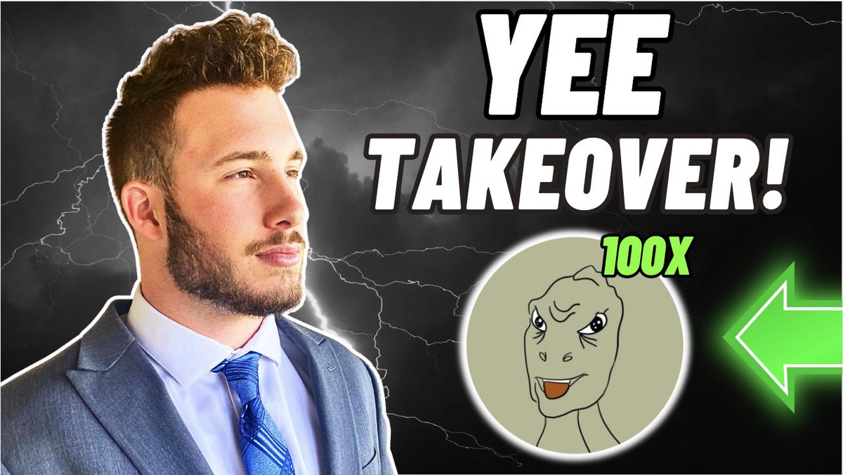 $YEE <a href="/YeeErc20/">YeeToken</a> : Sleeping Giant?!?!🦖

Are You Paying Attention?!?!🔥

YouTube Video: youtu.be/HxYOnZbLL-4?si…

#memecoin #altcoinseason2025 #Altcoin #MemeCoinSeason #Trump #ElonMusk #HTX #Binance #Coinbase #Bybit #OKX $PEPE $DOGE $SHIB $SPX $NEIRO $MOG $BRETT $BTC $ETH #Bitcoin