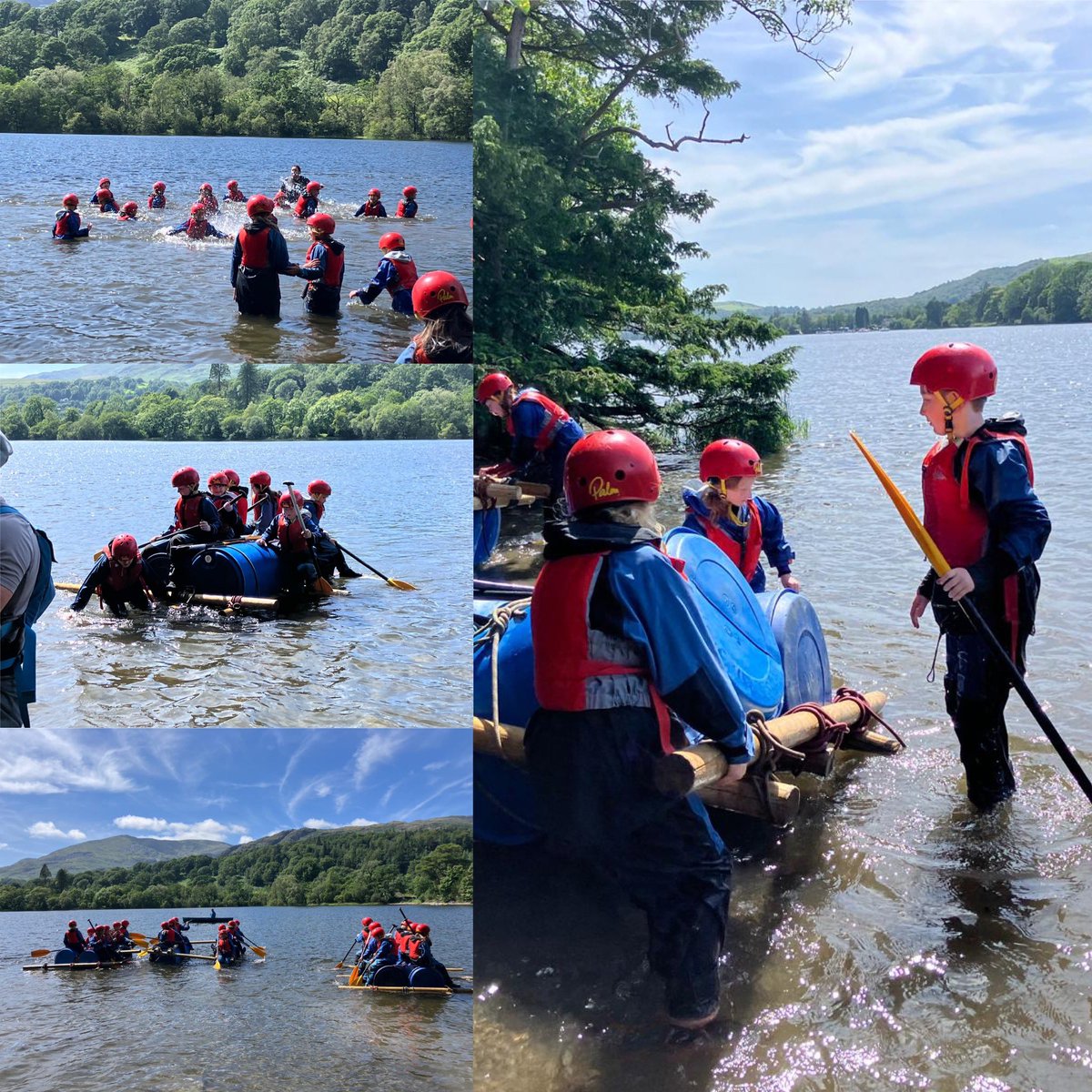 Day 2. Another fantastic day! The children showed some great team work - smiles all round!! Looking forward to our BBQ tea in the ☀️!