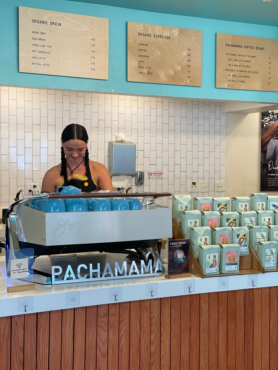 slayerespresso's tweet photo. The bone beige Steam LP fits right in at Pachamama Coffee in Davis!
📸 @amyhatt
#SlayerEspresso #MakeCoffeeBetter #SlayerInTheWild https://t.co/bLzvisKxXX