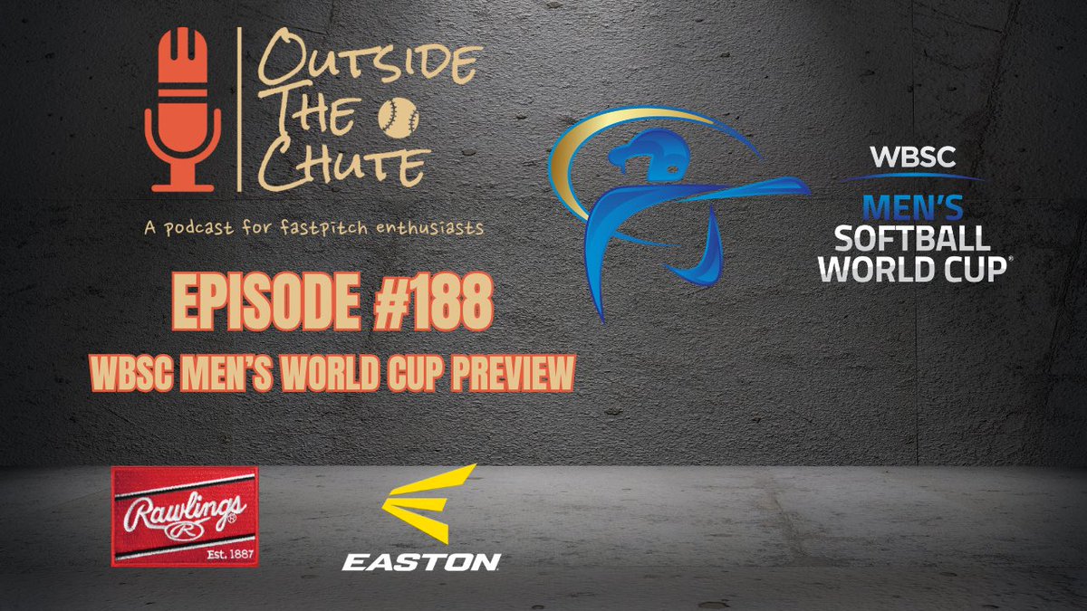 With the <a href="/WBSC/">WBSC ⚾🥎</a> Men’s World Cup set to begin in a couple hours, why not check out our preview show with Blair Setford and Kyle Smith

Episode 188 - 2025 WBSC Men's Preview Show ⬇️ 
youtu.be/KY8UDoK5-Xg