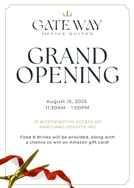 NorthCountyInc. (@northcounty_inc) on Twitter photo Be sure to join Gateway Office Suites—a newly renovated co-working and office suite membership building owned by <a href="/NavigateBuildS/">NAVIGATE Building Solutions</a> for hosting its🎊Grand Opening🎊on August 15, 2025, from 11:30 a.m. to 1:00 p.m. Be sure to join Gateway Office Suites—a newly renovated co-working and office suite membership building owned by <a href="/NavigateBuildS/">NAVIGATE Building Solutions</a> for hosting its🎊Grand Opening🎊on August 15, 2025, from 11:30 a.m. to 1:00 p.m.