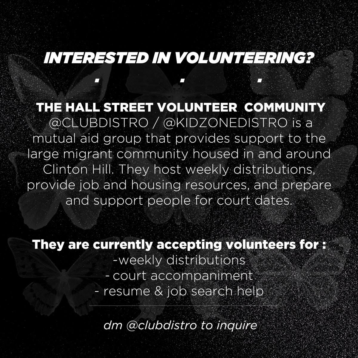 RAFFLE! 🎫 raising funds for @ kidzonedistro / @ clubdistro who’ve been working to support brooklyns migrant community since 2023. slides on how to enter, and volunteer if interested. supporting this work is essential, especially in such tyrannical times.
🖕🧊