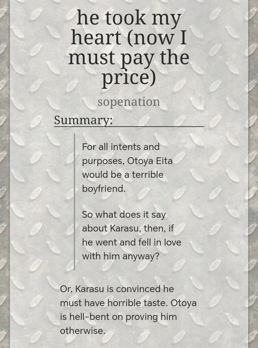 sopenation_ao3's tweet image. confessions can never go as planned when you&apos;re dealing with one otoya eita... 🤭 very excited to post my entry for day 2 of  #tabieitaweek2025 💙💚!!!

[link in replies] @tabieitaweek