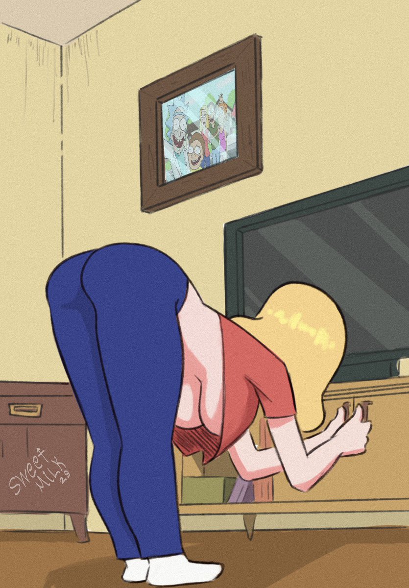 Sweet_Milk_R34's tweet photo. Beth around the house # 1. Enjoy😏
#bethsanchez #RickandMorty https://t.co/I9p02FEuwI