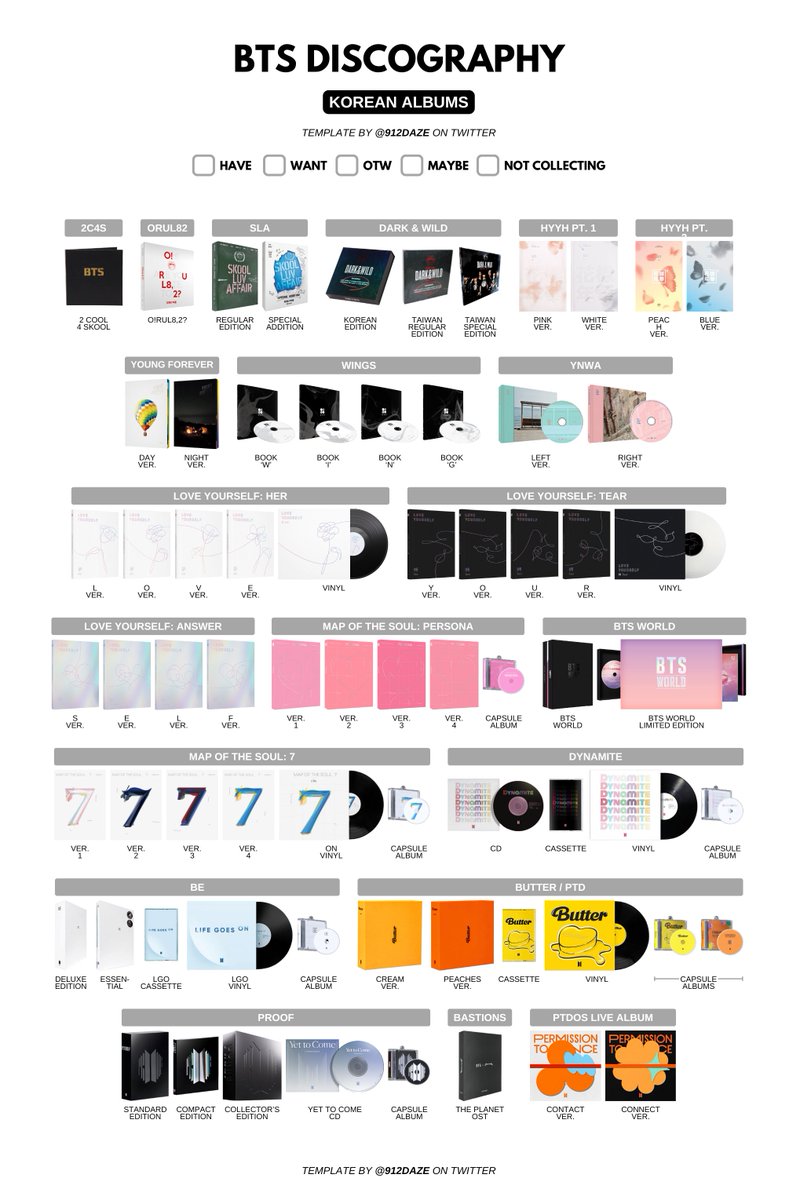 BTS バンタン 歴代アルバム CD まとめ売り 防弾少年団(BTS) - BTS アルバム セット まとめ売り コンプの
