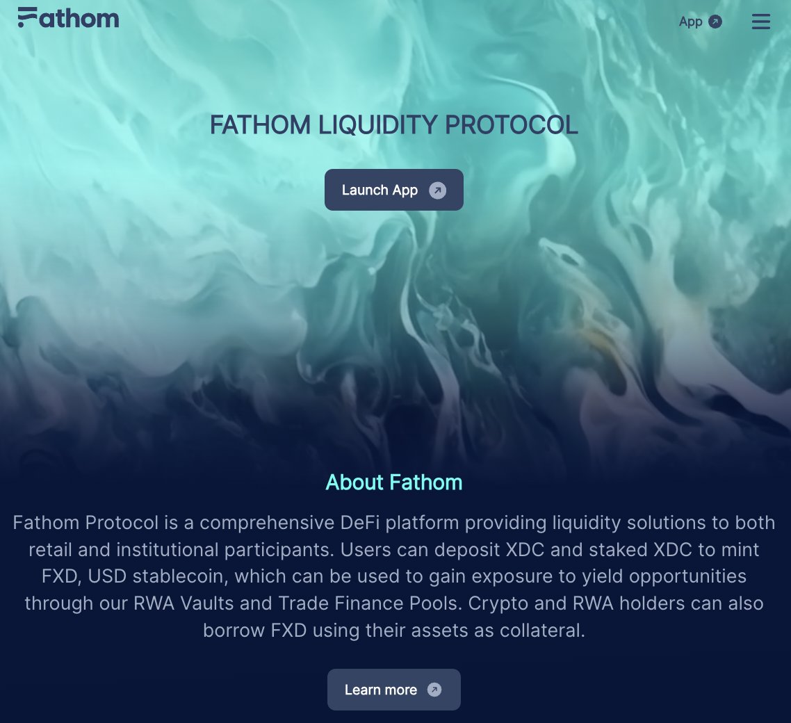 Anna_On_Chain's tweet photo. 🌊 Power up DeFi with @Fathom_fi  on @XDC_Network_ !

💡 Get:
✅ FXD Stablecoin
✅ Decentralized Exchange
✅ Boosted Liquidity

Smarter money. No borders. No limits. 💸

🔗: https://t.co/Ie7nk17ZDK

#FathomProtocol #XDCNetwork #DeFi #Stablecoin #FXD #Web3 #XRP #ETH #BTC #XLM #BNB https://t.co/CSJsSXj9FU