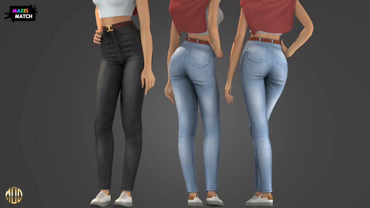 onemodco's tweet photo. Isla Set - Jeans by Modco Studios
get the mod atππ
https://t.co/qlghSXDlmT
Jeans for your sims. Part of Isla Set
#ts4cc #sims4cc #s4cc #ts4rp #sims4 #thesims #ts4 #ts4cas #thesims4 #ea #gamer #maxismatch #sims4cas #sims4game #sims4ccfinds #simsfamily #urbansims #ts4build https://t.co/v4uigvx7rA