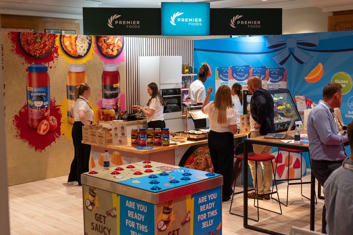 We are at <a href="/LACA_UK/">LACA</a> Main Event and we’ve had a great day on our stand. Come join us tomorrow, you will find us in the foyer of the Monarch Suite and we have some free samples for you to try in your own kitchen.