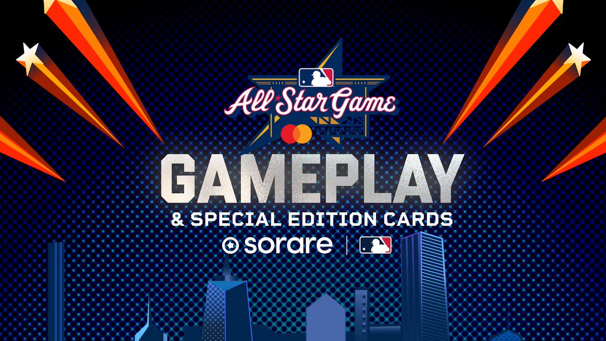 This July, the biggest names in baseball take center stage at All-Star in Atlanta. And on Sorare, so can you:

⚔️ New Arena Gameplay 
🃏 Special Edition All-Star Cards
🏆 Daily Gameplay
➕ More!

For a full breakdown of All-Star on Sorare, read here: go.sorare.com/rzdxg