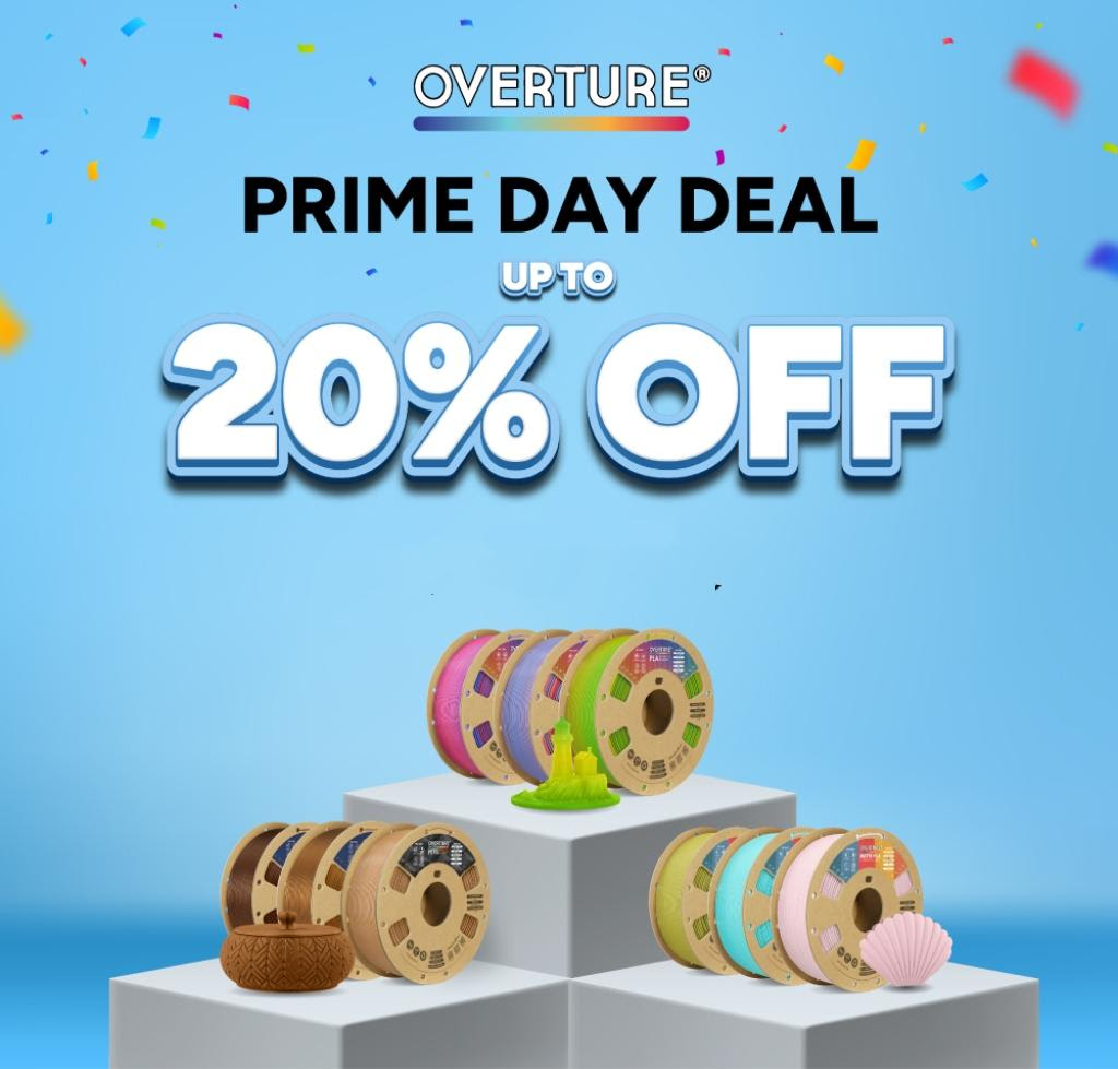 Grab some great TPU and Gradients from <a href="/Overture3D/">Overture3D</a> and save! Prime Day Deals with Overture!  overture3d.com/?aff=36