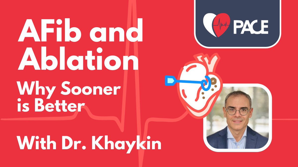 Watch Dr. Yaariv Khaykin, an #electrophysiologist with PACE Cardiology &amp; <a href="/southlakehlth/">Southlake Health</a> explain why #afib patients should consider cardiac #ablation sooner for better outcomes. Watch here: bit.ly/4lDHrPq
 #HeartHealth   
#AtrialFibrillation   
<a href="/heartablator/">Yaariv Khaykin</a>