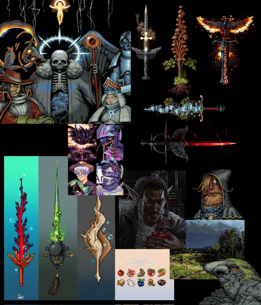 CakeooA's tweet image. Happy portfolio day!!!

#pixelart #ドット絵 #PortfolioDay