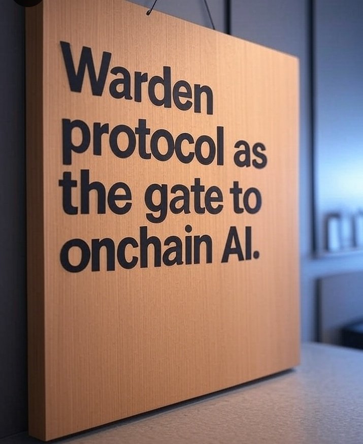 🟩𝐖𝐀𝐑𝐃𝐄𝐍 𝐏𝐑𝐎𝐓𝐎𝐂𝐎𝐋 ,𝐓𝐇𝐄 𝐆𝐀𝐓𝐄𝐖𝐀𝐘 𝐓𝐎 𝐎𝐍𝐂𝐇𝐀𝐈𝐍 𝐀𝐈?

𝘴𝘦𝘳𝘷𝘦𝘴 𝘢𝘴 𝘢 𝘨𝘢𝘵𝘦𝘸𝘢𝘺 𝘣𝘺 

1) providing a platform for developers to build &amp; deploy AI-powered applications.

2)Enabling us to interact with AI agents for smart crypto xperiences.