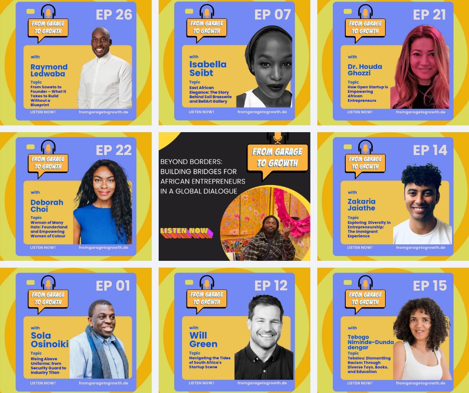 Listener Feedback Form -  From Garage to Growth:
docs.google.com/forms/d/e/1FAI…

Whether you listen or watch, your feedback means everything to me. I’m always working to improve the show, making it more engaging, more enjoyable, and more valuable for you