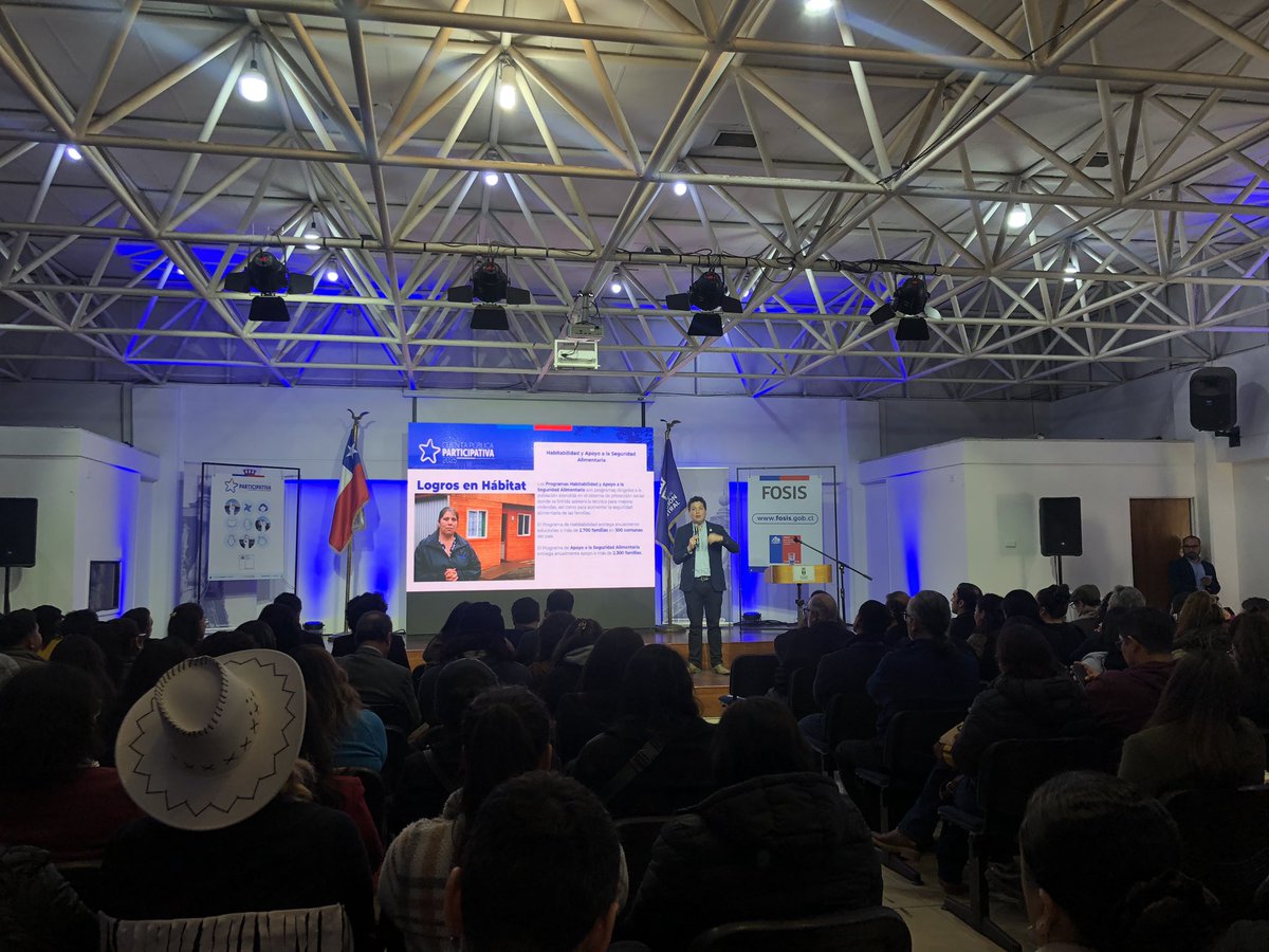 🟣 [Hábitat Saludable] El Programa de Habitabilidad entrega anualmente  soluciones a más de 2.700 familias en 300 comunas del país.
 
El Programa de Apoyo a la Seguridad Alimentaria entrega anualmente apoyo a más de 2.300 familias.

EN VIVO 👉🏼 youtube.com/live/u8nmSGMFD…