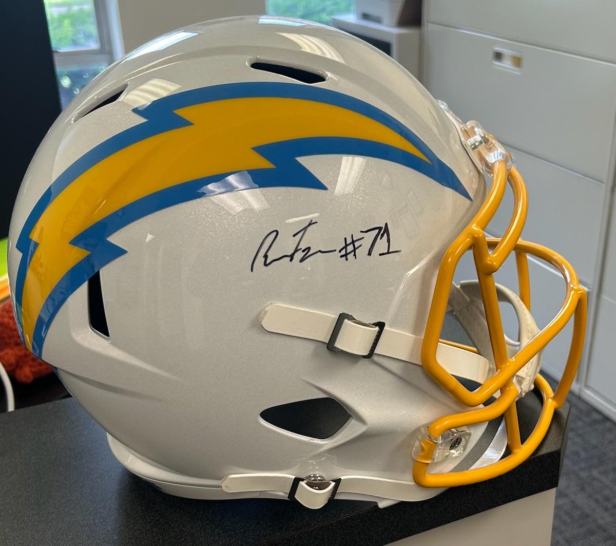 Great to have Branson Taylor ’20 back on campus today!
Best of luck this season with the LA Chargers! ⚡ #PantherPride