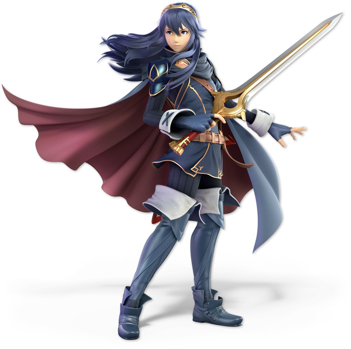 Swadluna's tweet photo. Contestant 3: Lucina 💙 (Fire Emblem) https://t.co/VsCyqKe2Mk