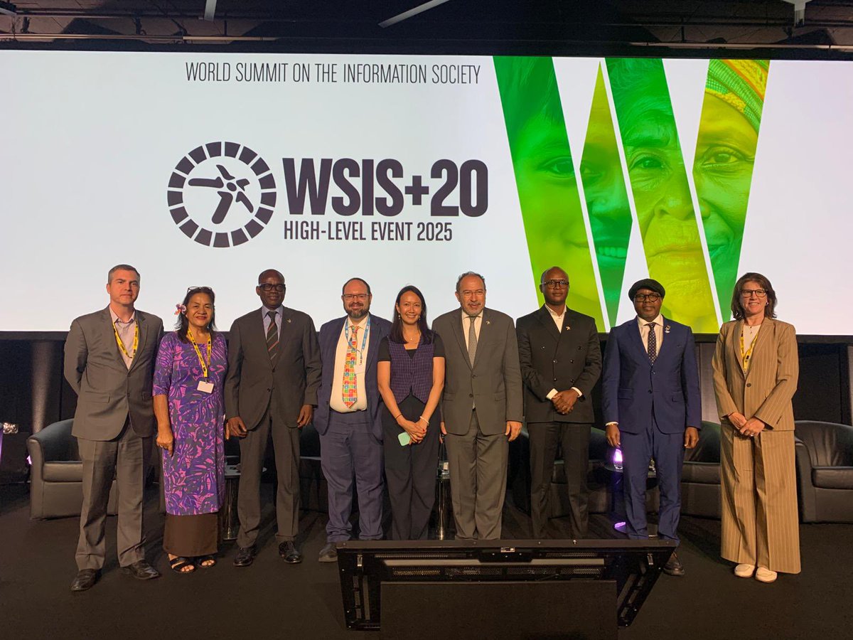 UNBBCom's tweet image. As data reshapes our world, multistakeholder dialogue is essential.
At our #WSIS+20 session, we launched the @UNBBCom Data Governance Toolkit and explored inclusive national and institutional approaches to data governance.
Learn more: itu.int/net4/wsis/foru…