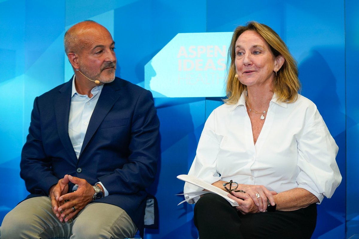 aspeninnovators's tweet image. At Aspen Ideas: Health, our Interim ED Peggy Clark joined Apoorva Mandavilli, Joseph Betancourt, and Mohamed Aburawi to explore innovative, community-rooted care models from Africa, Asia, and Latin America—often outperforming wealthier nations.
Watch: aspenglobalinnovators.org/en/events/inno…