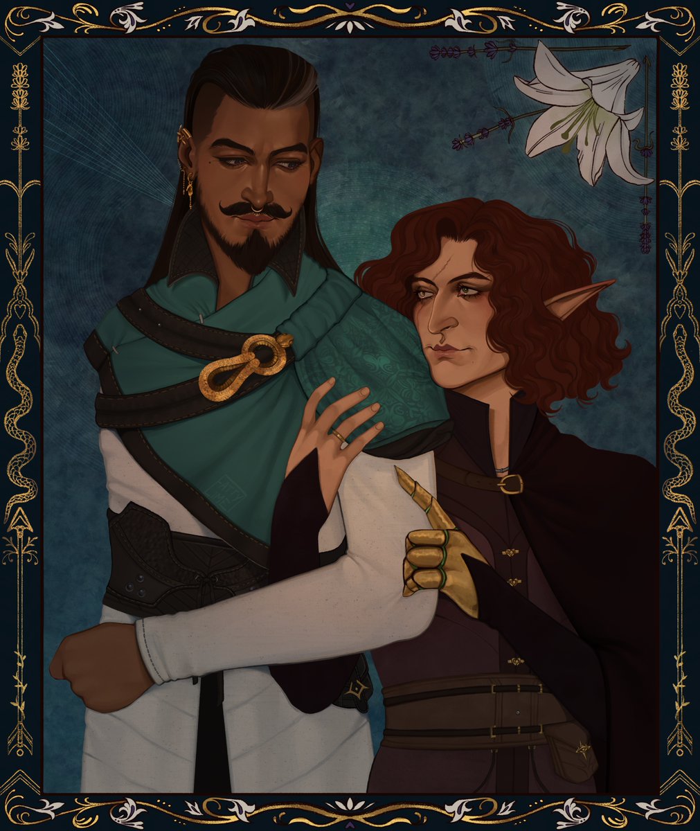 Dorian and Edan for <a href="/Kiva_Kuru/">Kiva | Comms closed 🌼</a> 🪷&lt;3