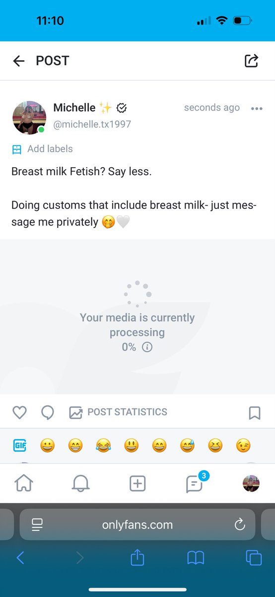 MichelleTexas25's tweet photo. Your kinks are safe with me 🫣 

#kink #breastmilk #contemt #nsfw https://t.co/HDPazhqoHT