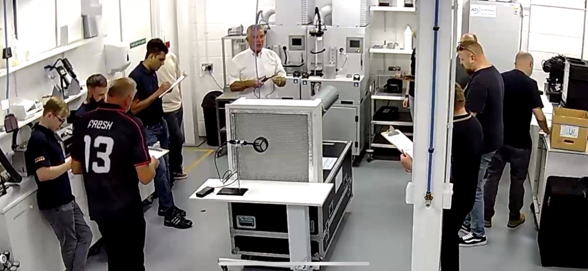 Today, we wrapped up another successful day of Airflow Measurement and Testing training at our Letchworth, UK facility! 

Interested in learning more about our training courses? Visit our Training and Education site for course descriptions and schedules: ow.ly/RyFZ50TY3XP