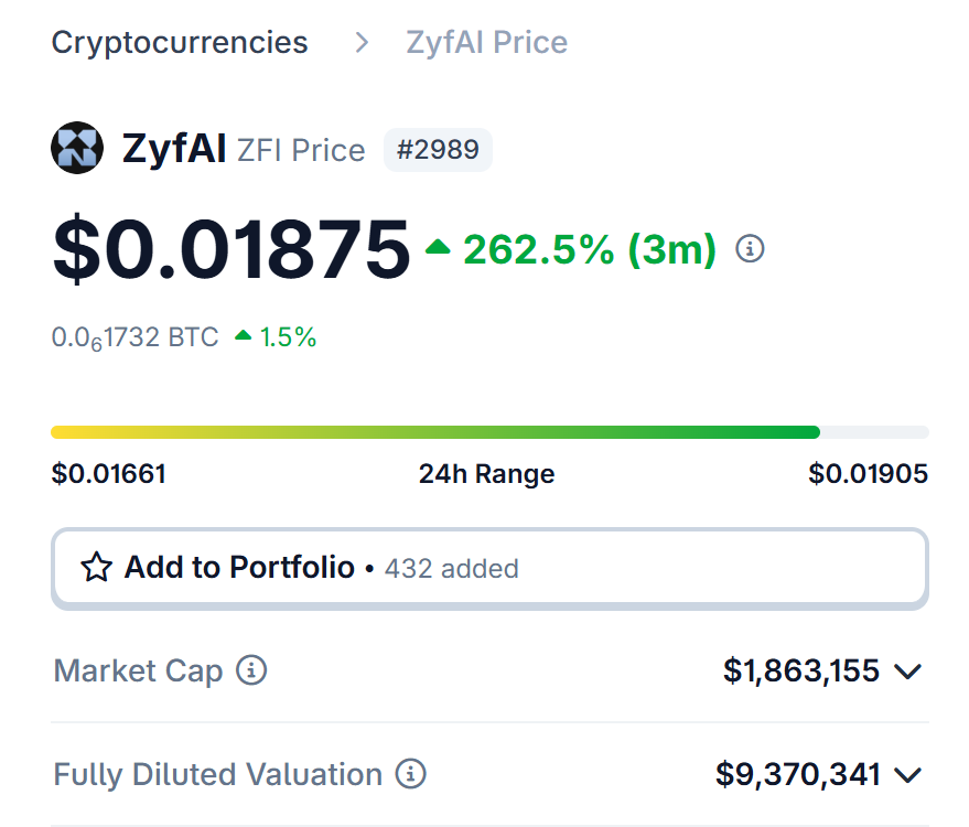 hell0men's tweet image. The same products: DeFi + AI smart wallet with self-farming, but so different market cap.
@gizatechxyz $GIZA FDV $174M 🐇
AUM: $11 M
APR 15.00%, mostly $GIZA emission
Token utility: ?
@ZyfAI_ $ZFI FDV $9M 🐌
AUM: $2 M
APR 19.00%, mostly USDC Merkle compaign
Token utility: 10%…