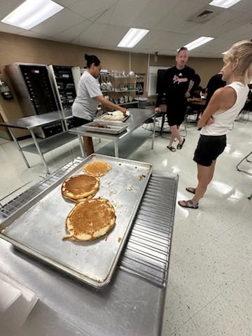 GoDragons1903's tweet image. We're back!!! Dragon football kicked off with a lock-in and wrapped up with breakfast this morning.