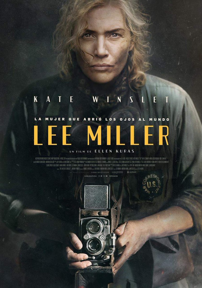 I've just watched the movie #Lee, where an amazing  Kate Winslet plays the character of #LeeMiller, one of the most important WWII war photographers.

Now I need to read the book "The lives of Lee Miller".