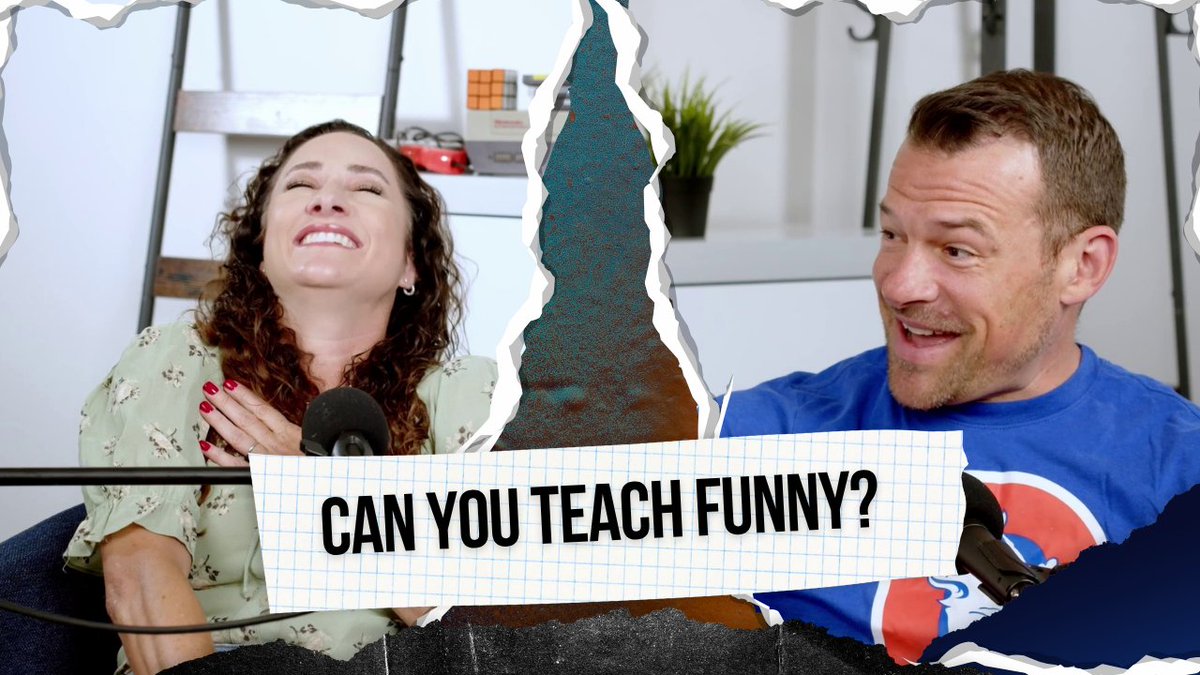 Check out our latest full-length podcast episode: Can You Teach Funny? Unpacking Humor with Molly and Weston

youtube.com/watch?v=rxXcI1…

In this dynamic episode of Teaching Keating, Molly and Weston dive into the world of humor, debating whether you can teach someone to be funny.