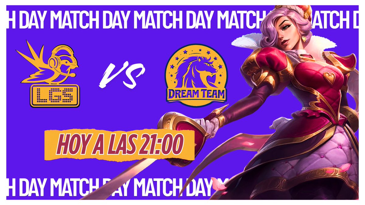 🏆 𝗠𝗔𝗧𝗖𝗛 𝗗𝗔𝗬 | 𝗥𝗘𝗟𝗘𝗚𝗔𝗧𝗜𝗢𝗡𝗦

¿Qué raza se quedará con la plaza de Liga Salvaje? ¿Los lobos mantendrán su trono o los golondrinas arrasarán con ellos?

📆 08 jul 2025 - Hoy
⏰ 21:00 CET
#LosGolondrinas 🆚 #DreamTeam

📺 twitch.tv/azaharalaura