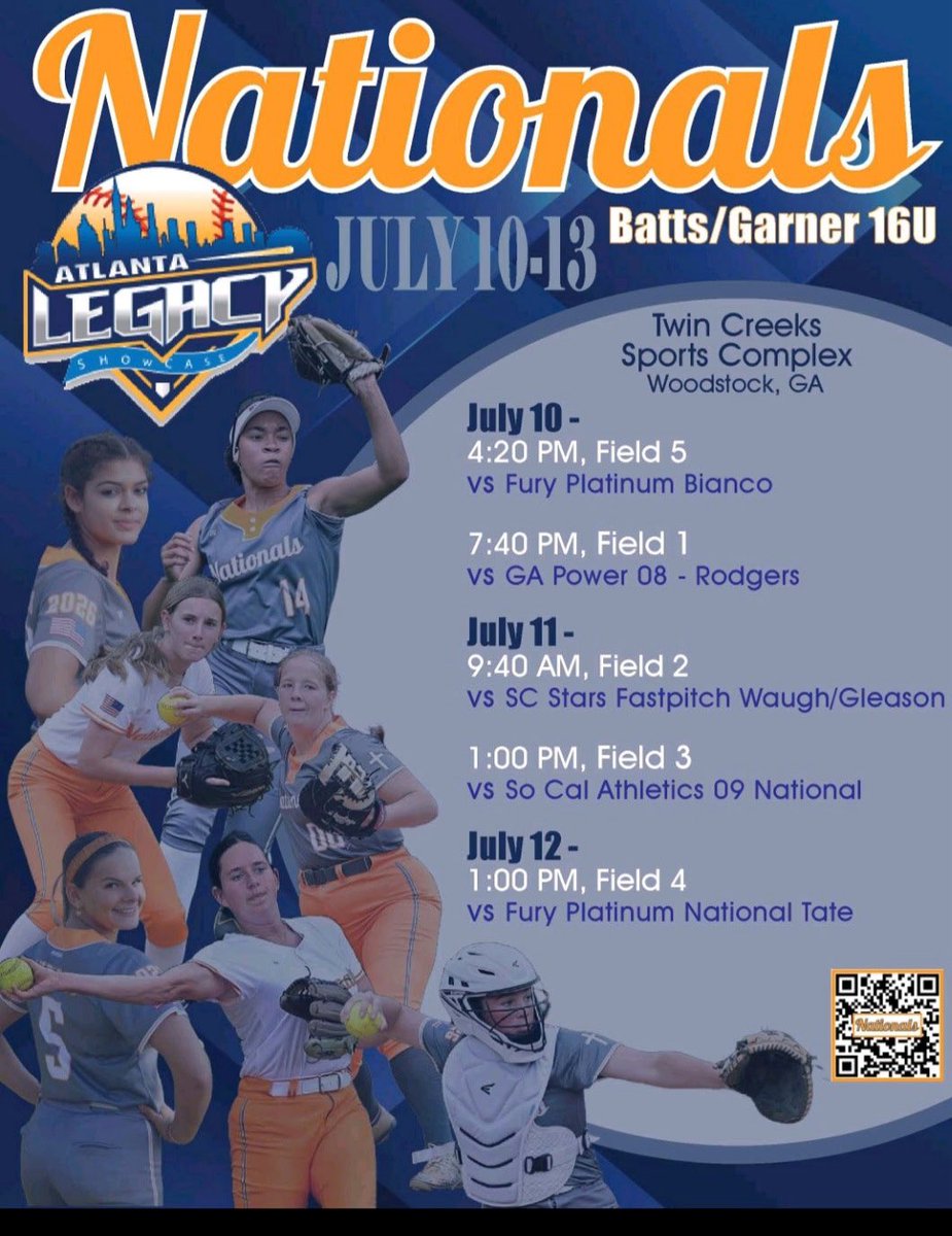 It’s going to be a great weekend back home in GA🍑. Come check us out! 

<a href="/Nationals_Coach/">Nationals 16U</a> <a href="/T_Batts3/">Terry Batts</a>