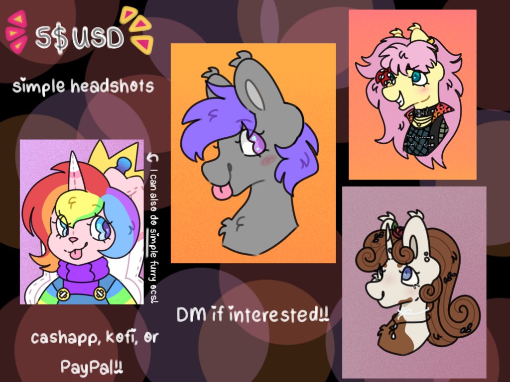 Posting this again!! 5$ headshots still available!!!!