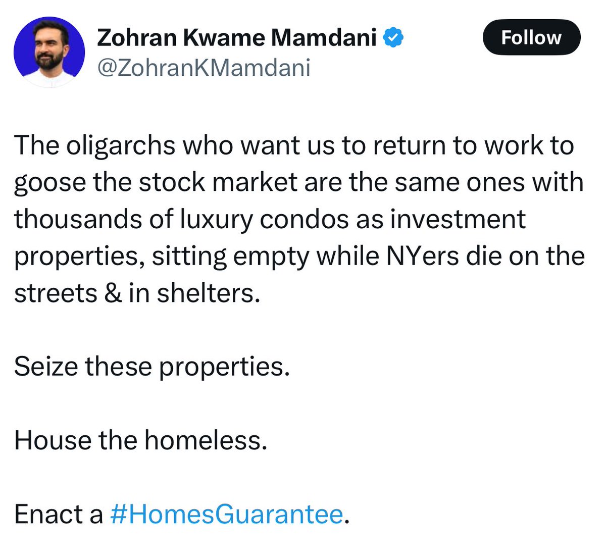 steveplotnicki's tweet image. Good to know that if you have a luxury condo as an investment property, Mamdani wants to seize it. Aside from the idea of confiscating private property being bizarre, how on earth would he do that?