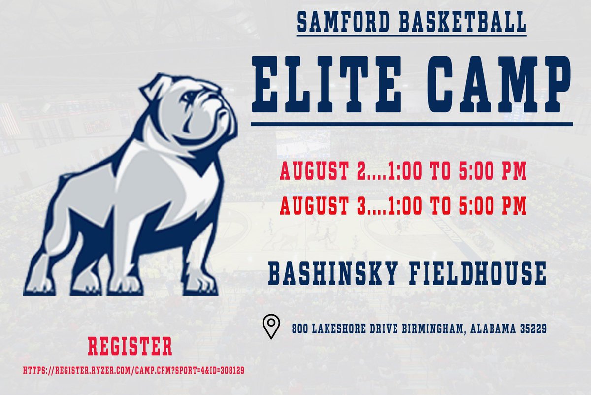 🚨HIGH SCHOOL ATHLETES🚨 
A great opportunity to showcase yourself in front of college coaches from ALL levels❗️
Spots are limited for each day so sign up quickly using this link below🏀 Early Bird Special ends next week

register.ryzer.com/camp.cfm?sport…