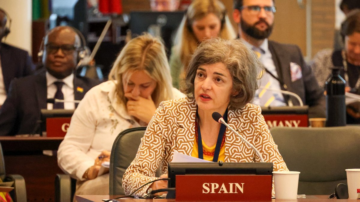 EmbPaisesBajos's tweet image. En el CE @OPAQ, España comparte la preocupación por las alegaciones de un posible uso de armas químicas #Sudán #Ucrania
Seguimos defendiendo la universalidad de la CAQ, su aplicación plena y el reforzamiento del régimen multilateral contra el uso ilícito de armas químicas.