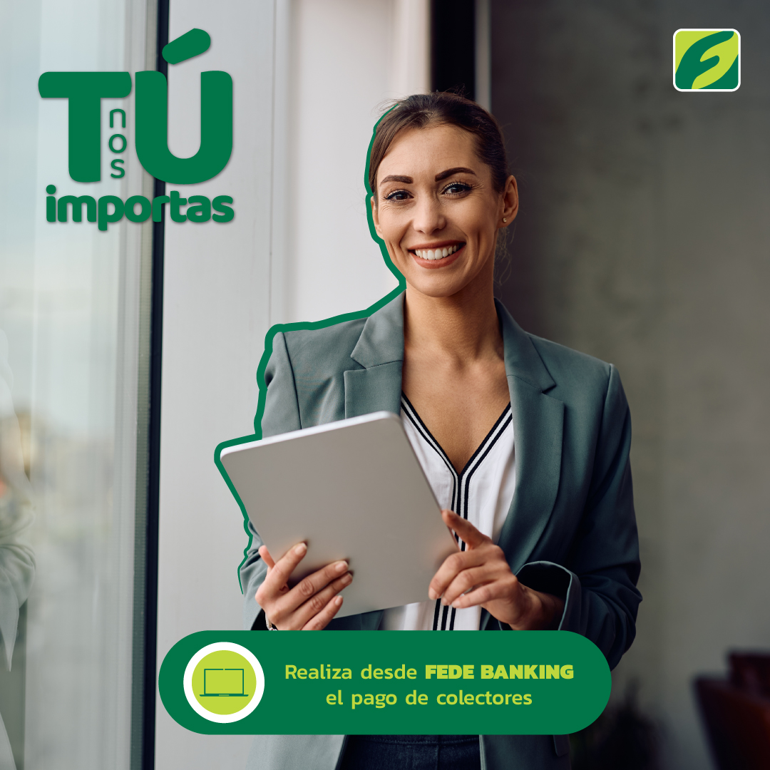 📲💡Desde FEDE BANKING puedes realizar fácilmente el pago de tus recibos 😉

#TúNosImportas