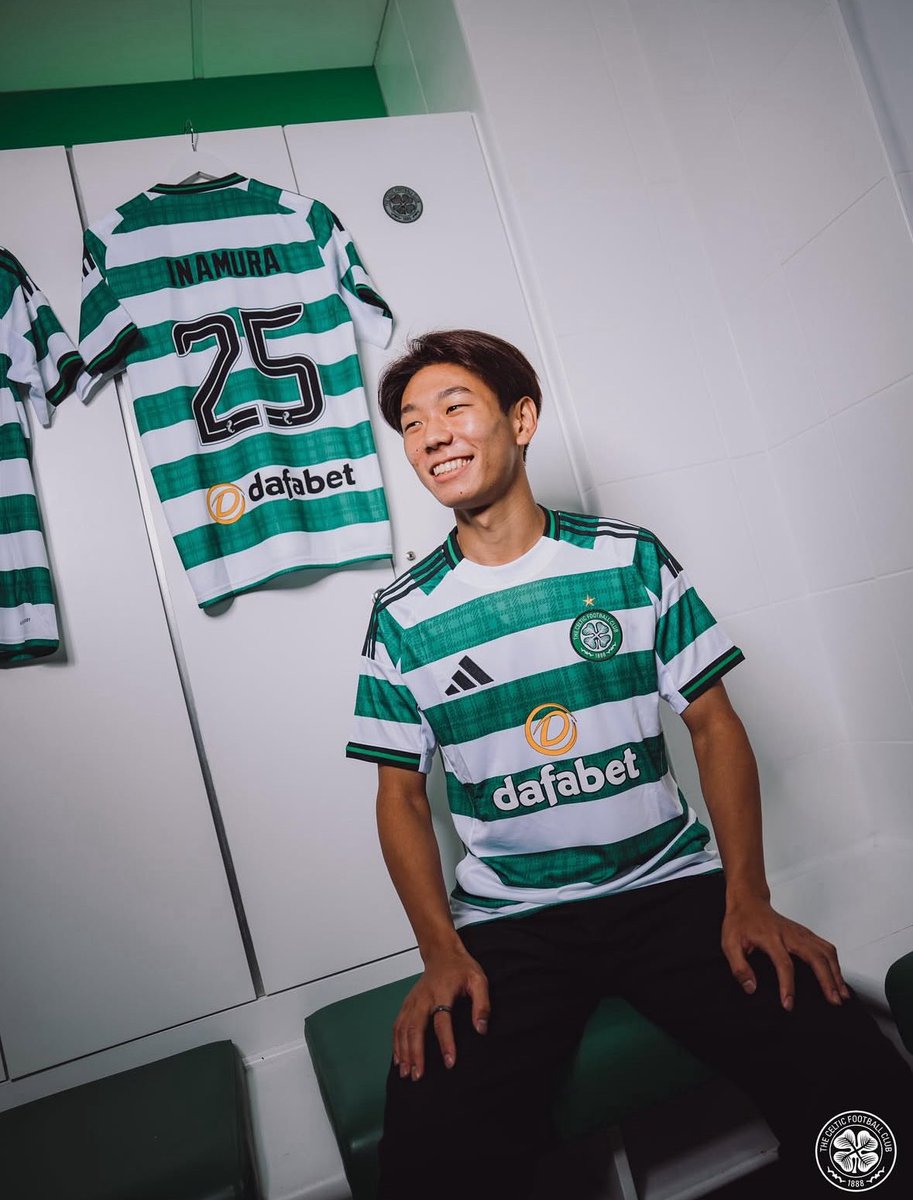 🍀 Hayato Inamura lines up in a Celtic shirt for the first time, making his unofficial debut vs Cork City in the Cork Super Cup!